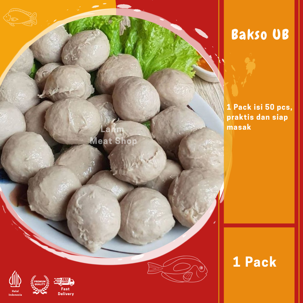

Bakso cap jeruk isi 50butir