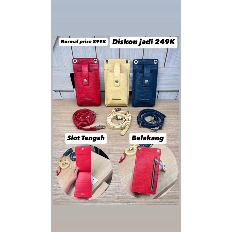 Tas wanita Carin sling bag Hush puppies Original