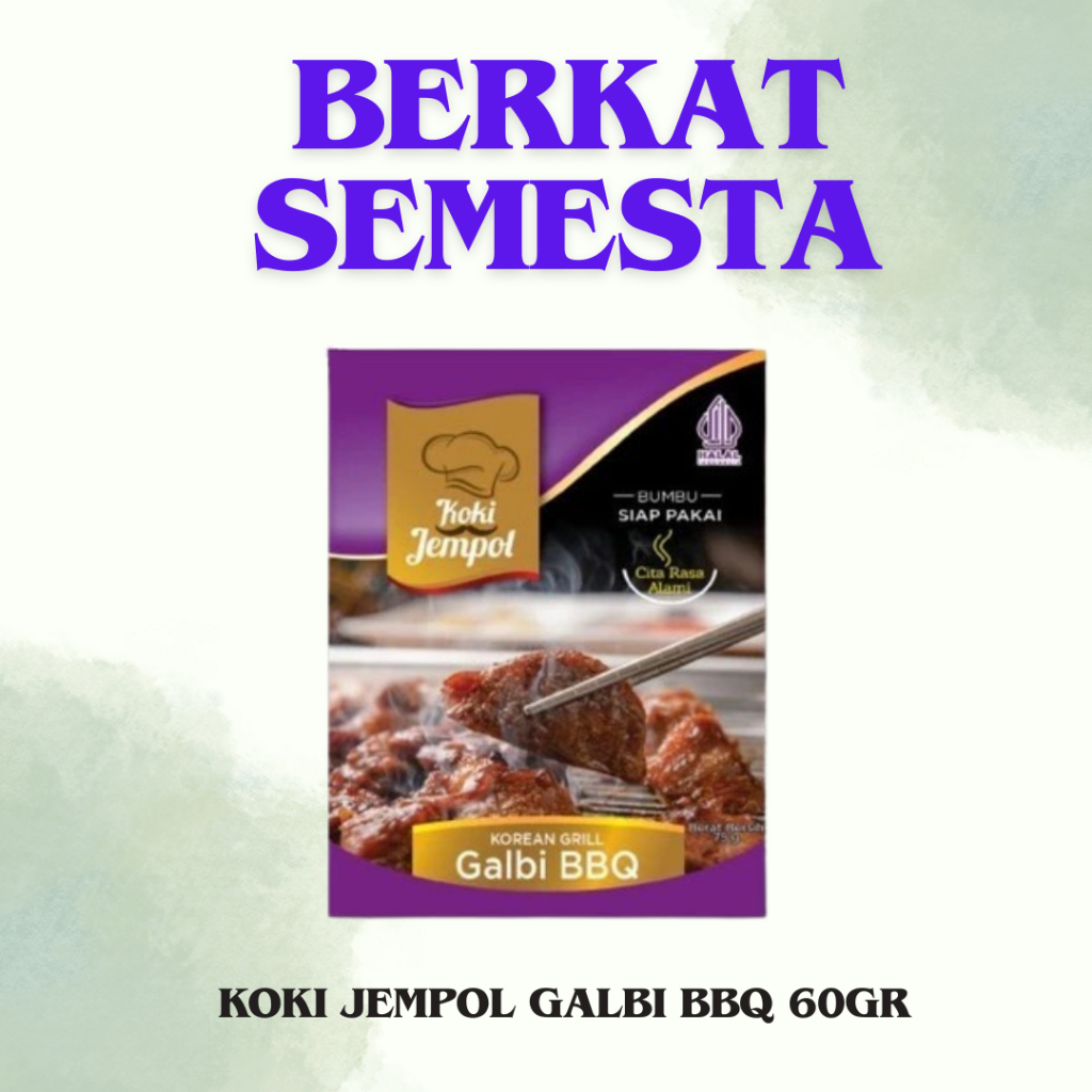 

Bumbu Koki Jempol Galbi Bbq 60gr
