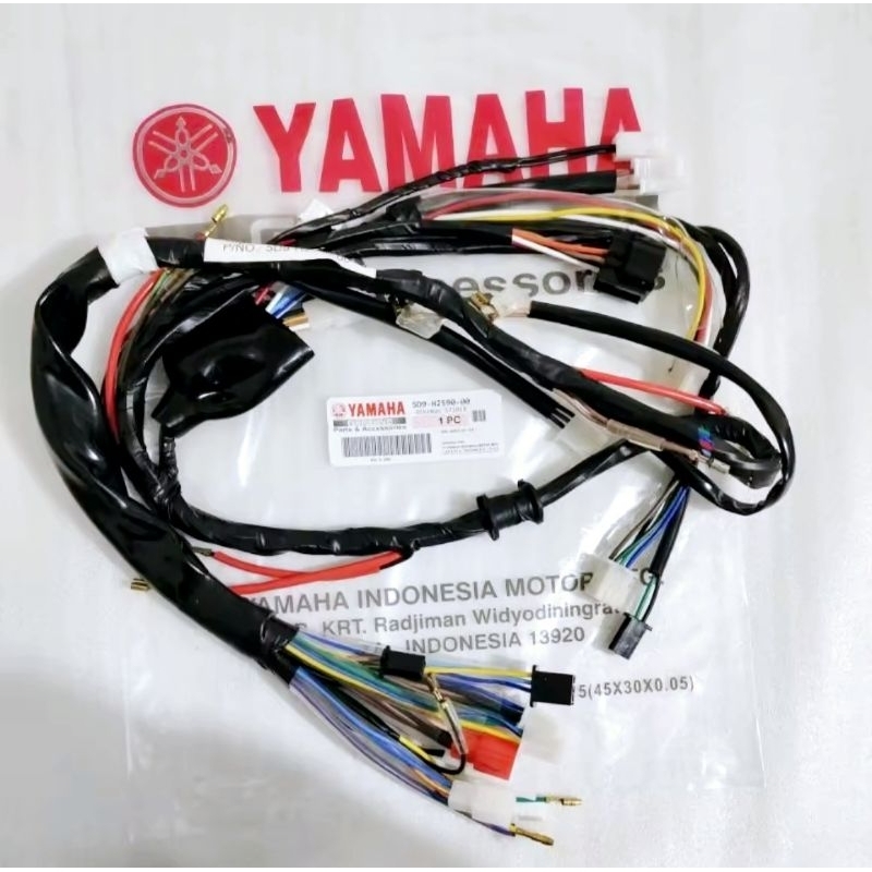 KABEL BODY VEGA ZR, VEGA RR, JUPITER Z ROBOT/ WIRE HARNESS ASSY/ YAMAHA/ KABEL BODI/ MOTOR/ SET