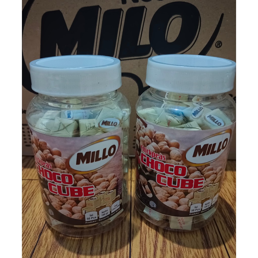 

Millo Cube Lokal Chickpeas/Kacang Arab 2 Toples (Per Toples Isi 50 Cube)
