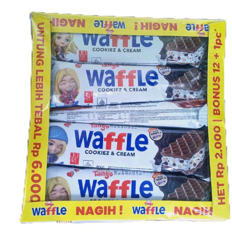 

[1 Box] Tango Waffle 25gr isi 13 pcs