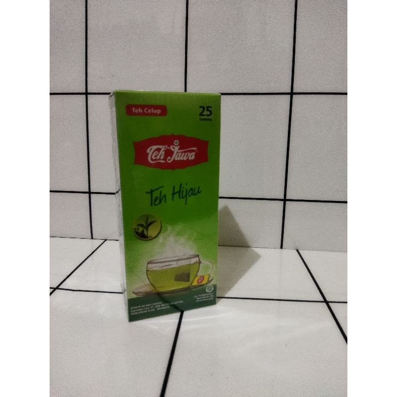 

teh jawa celup hijau isi 25 sheets