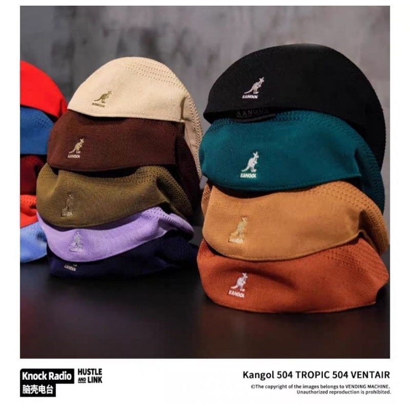 Topi pet topi rajut flat hat 504  fashion pria wanita