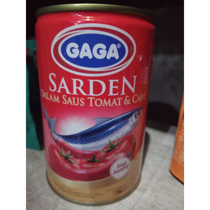 

Sarden Gaga kaleng kecil
