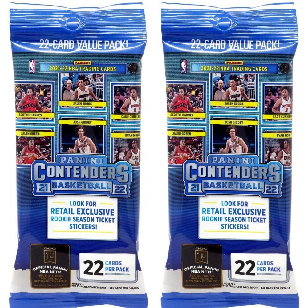 Kartu Basket - NBA Panini Contenders 2021-2022 Value Pack - 22 Kartu per pack