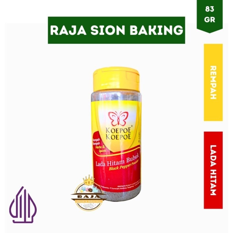 

Lada Hitam Bubuk Koepoe / Black Paper Powder 83gr