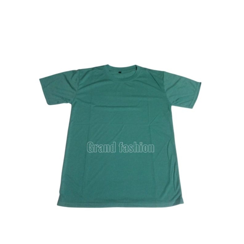 BAJU KAOS POLOS PRIA/WANITA ROUND NECK WARNA HIJAU TUA