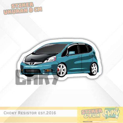 

Stiker Sticker Vinyl Laminasi Glosy HONDA JAZZ GE8 Vol 9
