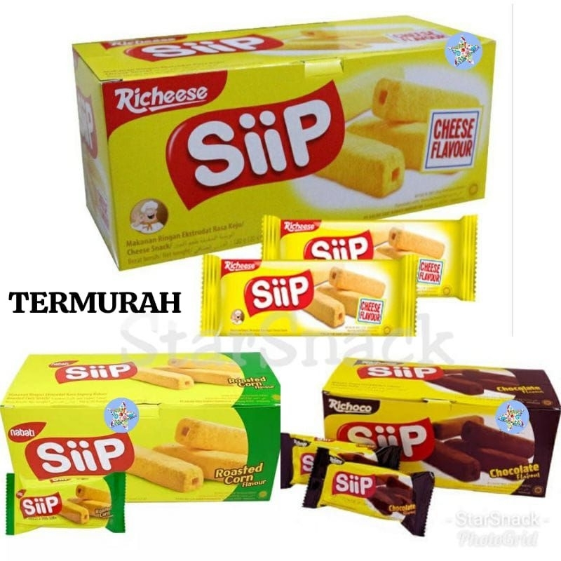 

TERMURAH SIIP NABATI BOX ISI 20 PCS COKLAT, KEJU , JAGUNG