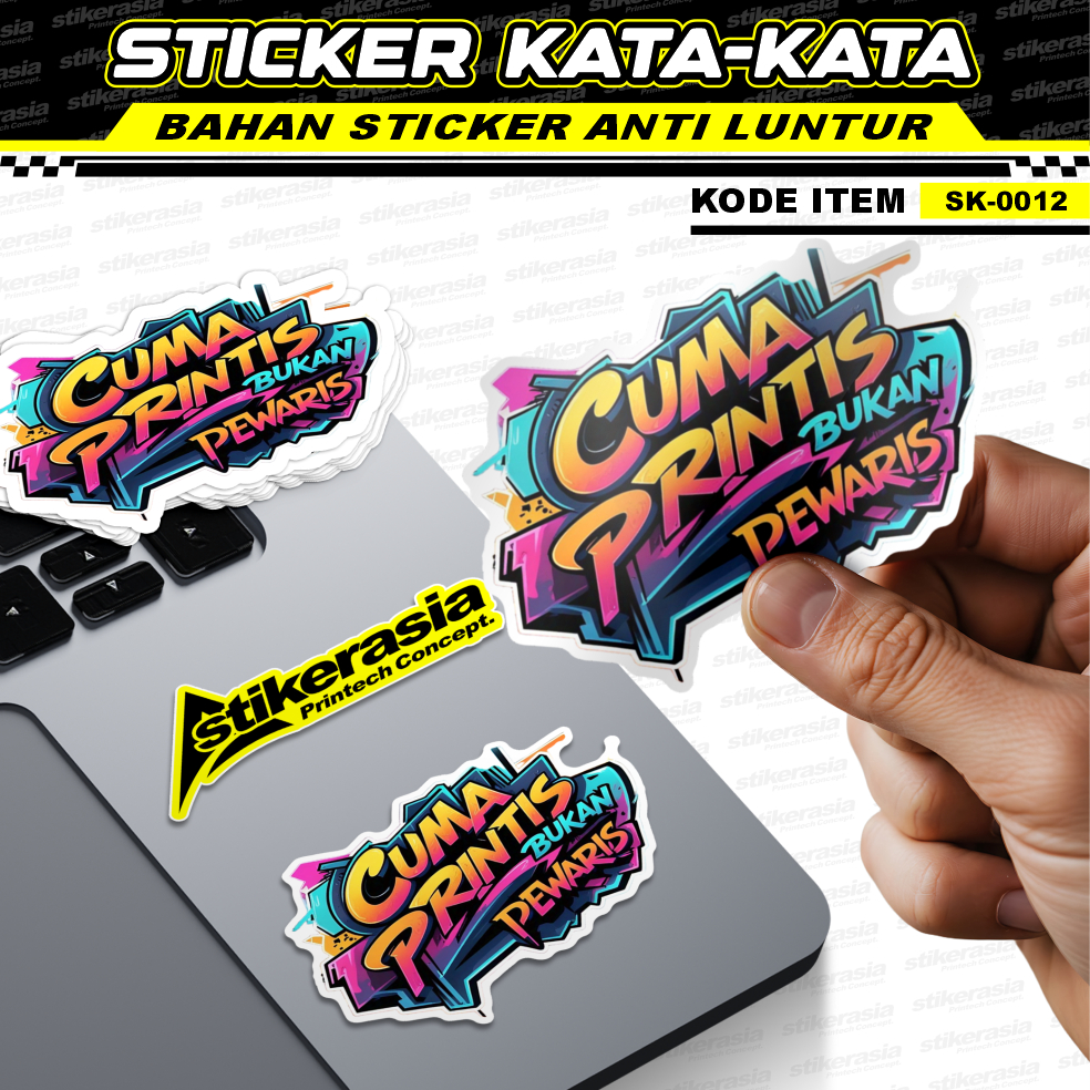 Stiker Kata Perintis Sticker Quotes StikerKataKata Lucu Menarik StandUp Comedy Komedi Dagelan Inspir