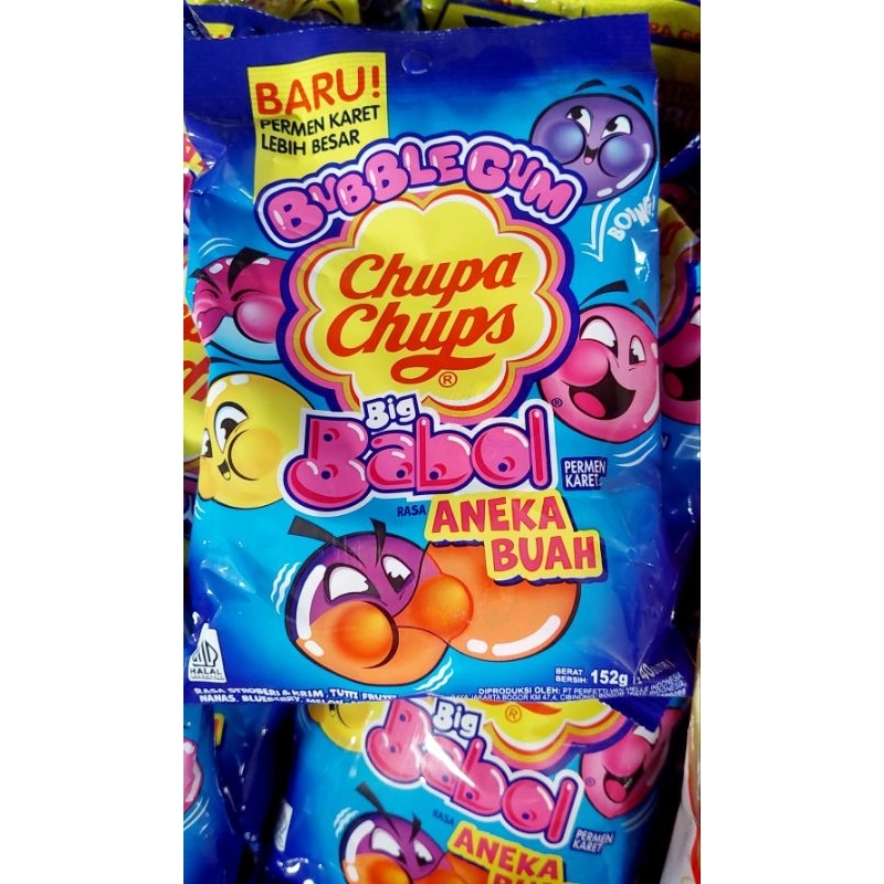 

Big Babol Permen Karet Rasa Aneka Buah 140gr