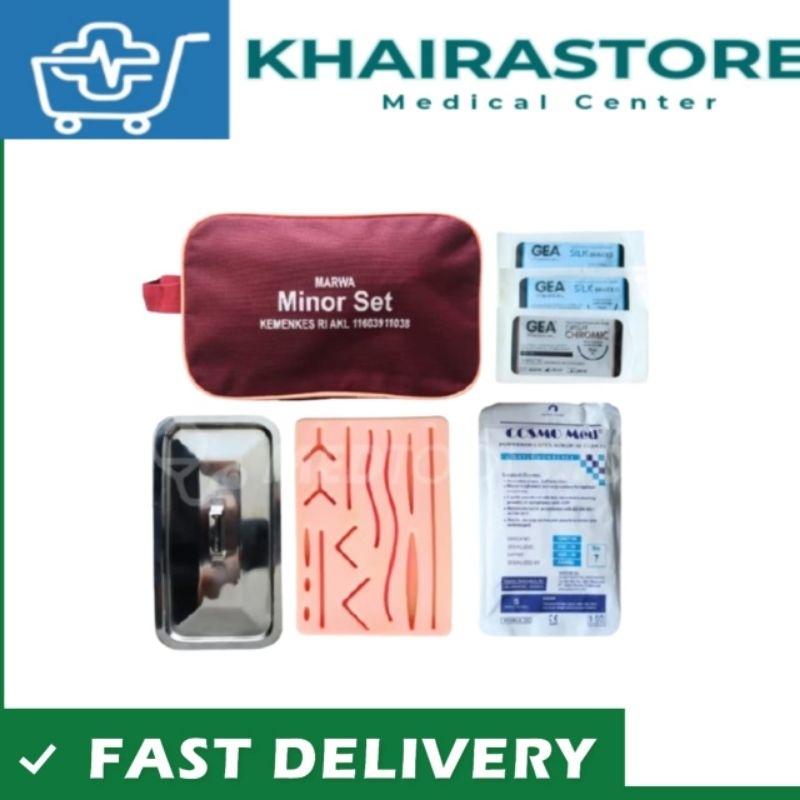 minor set lengkap free hecting pad