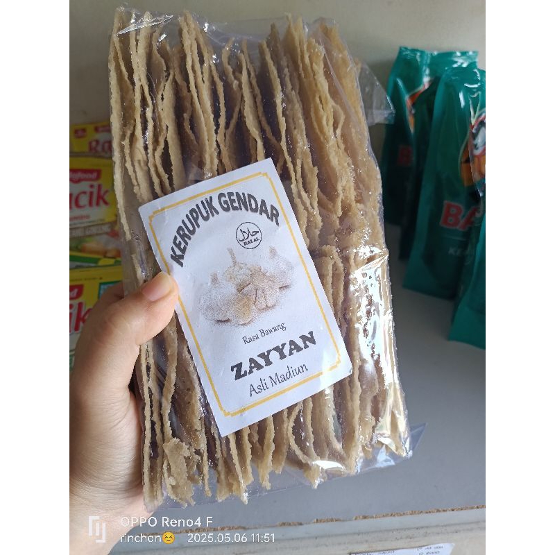 

Kerupuk gendar asli madiun 400gr