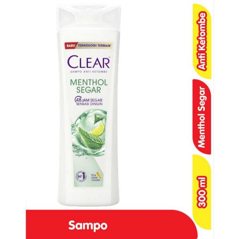 Shampo clear botol (300 ml)