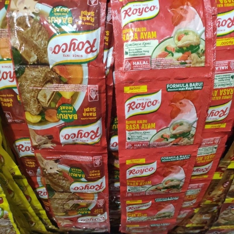 

bumbu Royco 1 renteng isi 12pcs