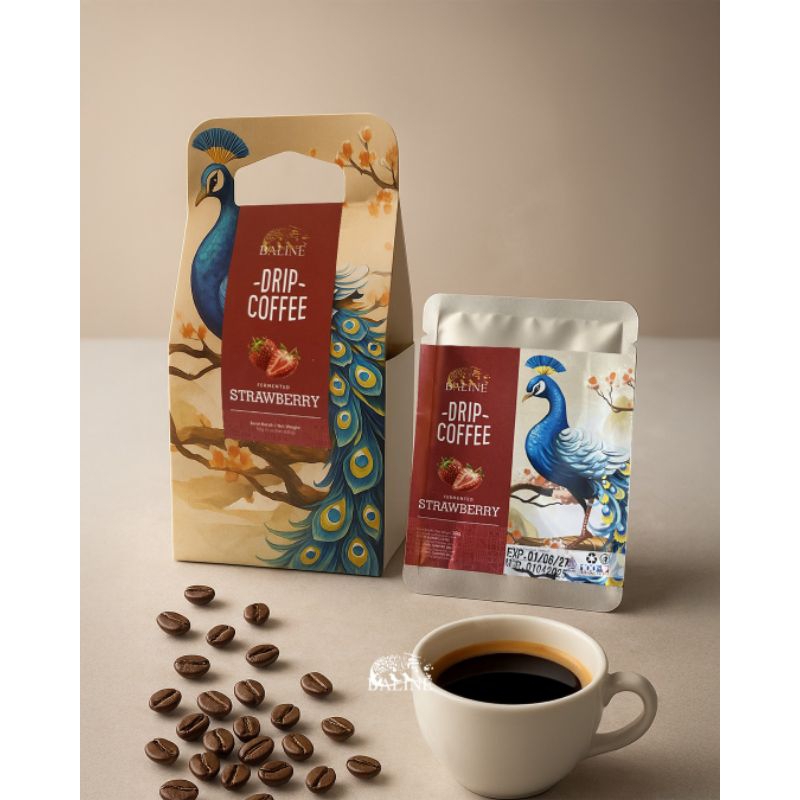 

Baline Drip Coffee Strawberry 5x50gr