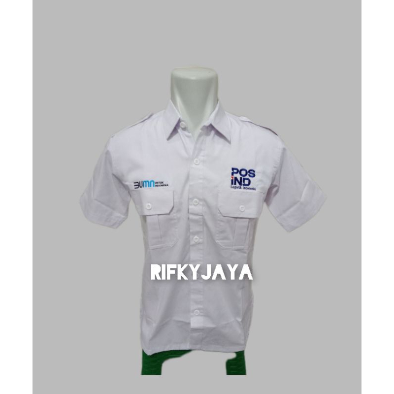 Kemeja POS IND/Seragam POS IND/Kemeja Seragam BUMN POS INDO