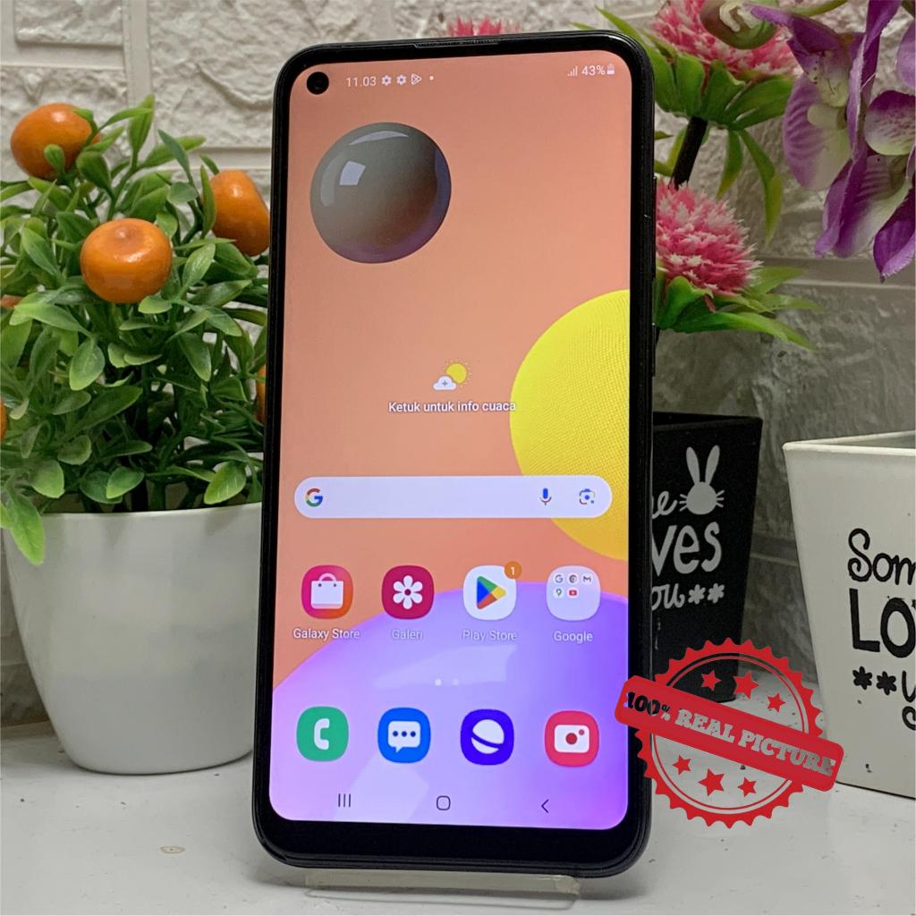 Samsung A11 3/32GB Hitam Bekas Second Original