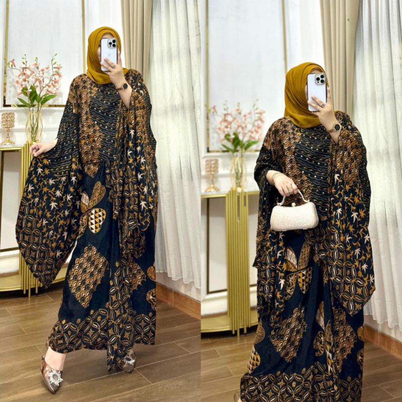 Setelan rok batik viscose premium//baju setelan wanita//setelan batik semi sutra//setelan baju visko