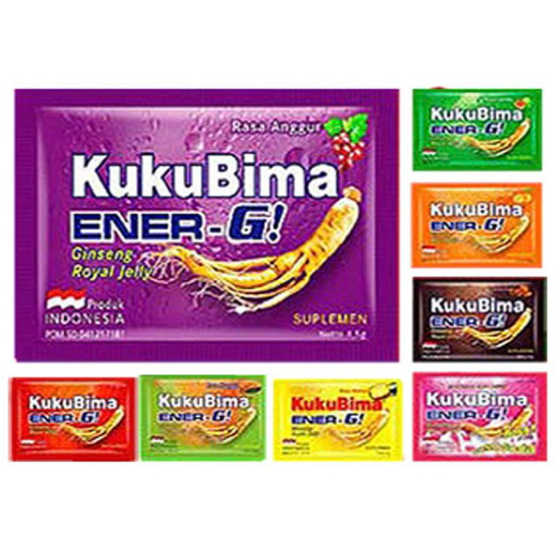

KUKUBIMA Ener-G perbox vitamin c1000 mg gingseng royal jelly