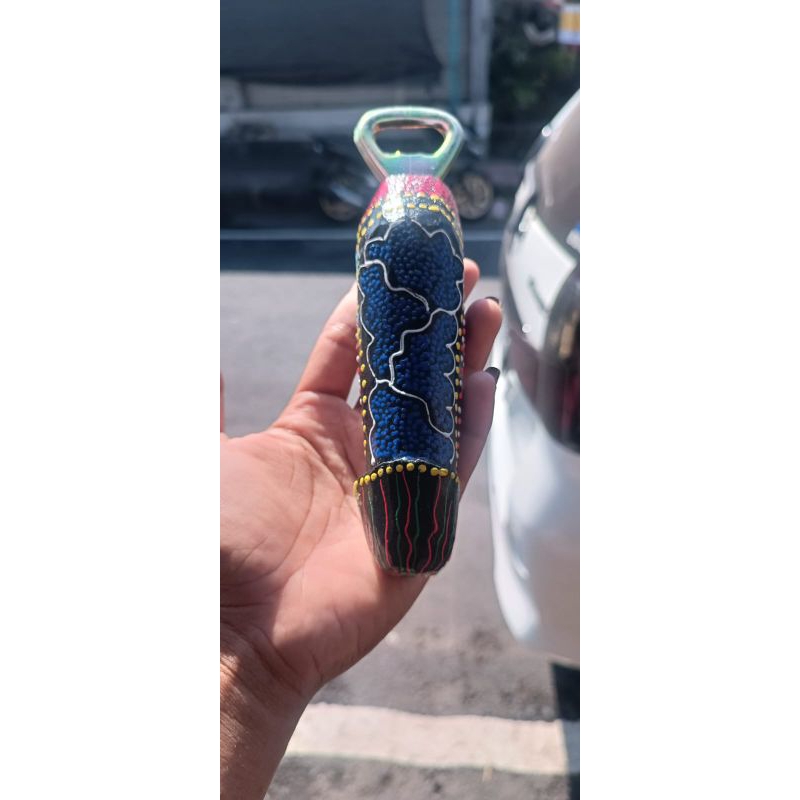 PEMBUKA MINUMAN KHAS BALI BIG SIZE HANDMADE OPEN BOTOL PEMBUKA BOTOL MOTIF UNIK