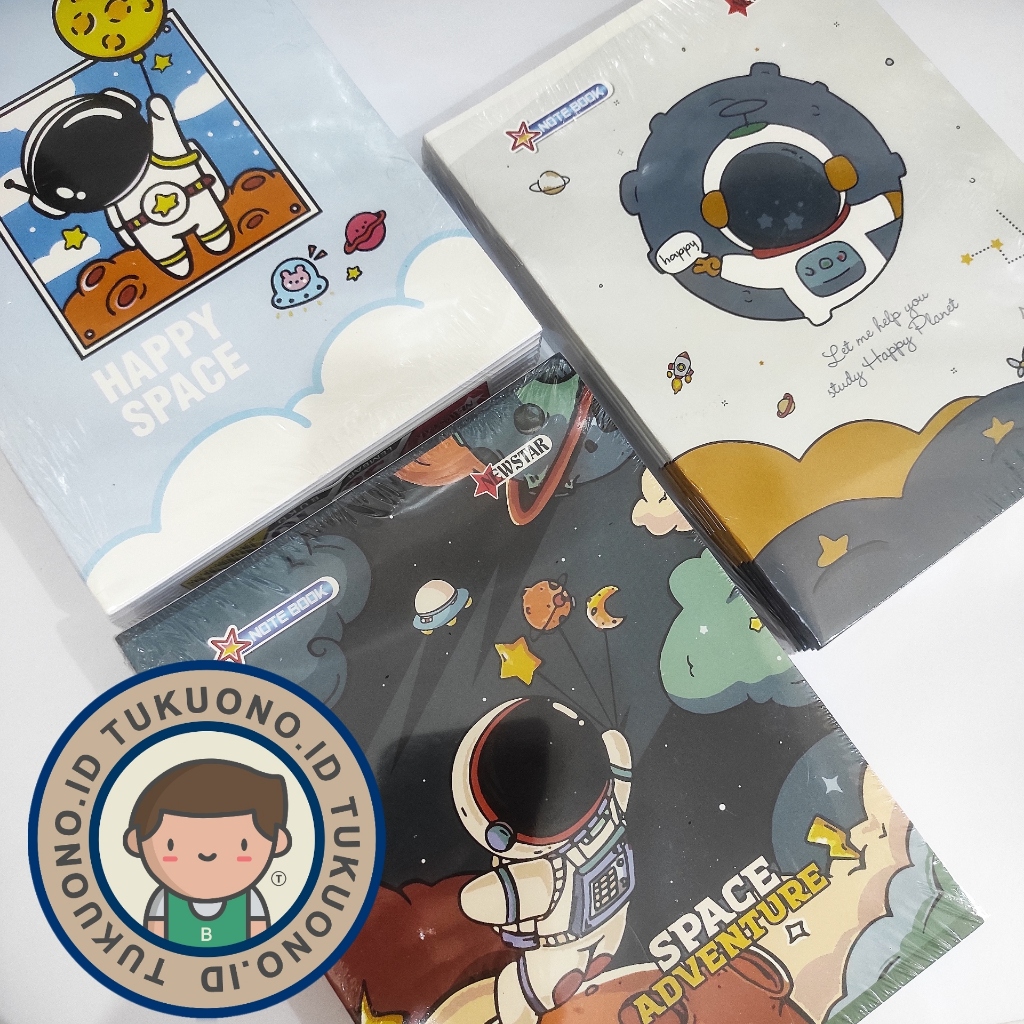 

NEW(1 PACK) NEWSTAR BUKU TULIS 38LEMBAR SPACE | KWARTO 1PACK ISI 10BUKU