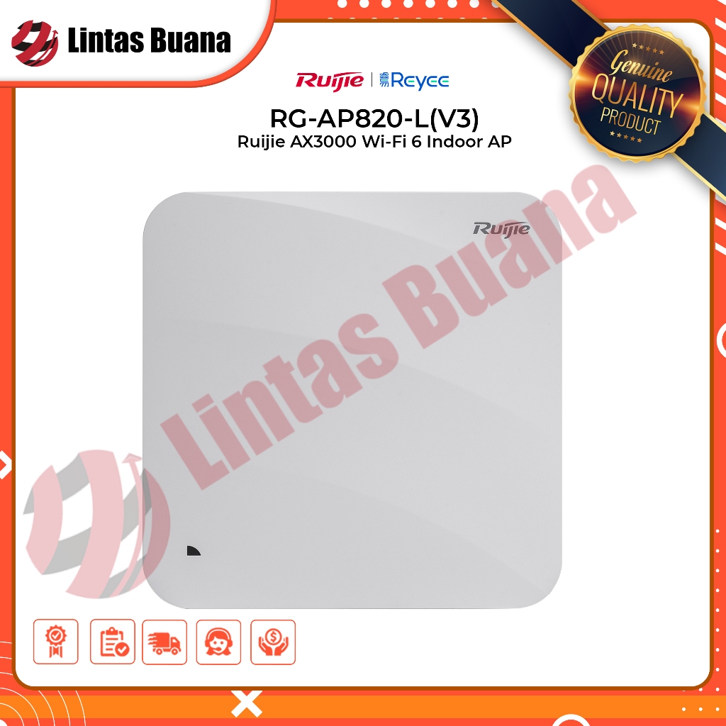 Ruijie RG-AP820L(V3) Wi-Fi 6 AX3000 Indoor Access Point