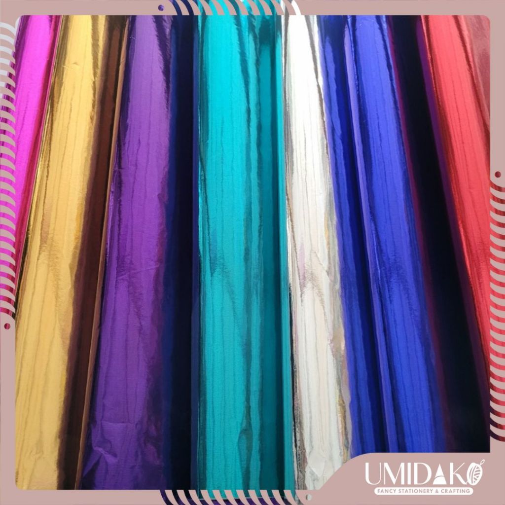 

[UMIDAKO] KERTAS KILAP / KERTAS KADO KILAP / KERTAS KILAP GLOSSY / KERTAS METALIK