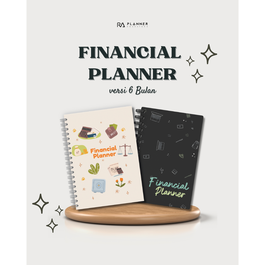 

RA PLANNER - Financial Planner 6 Bulan | Buku Catatan Keuangan | Ready Stok Siap Kirim