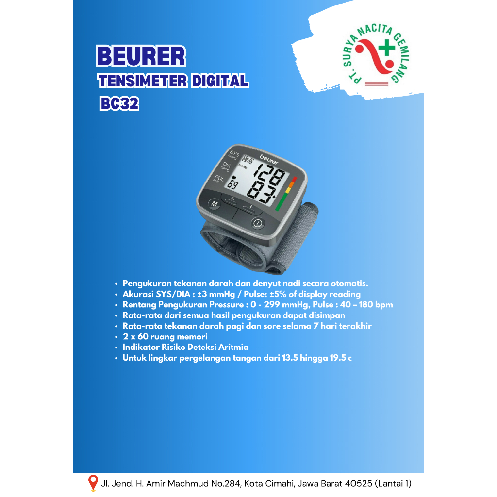 Tensimeter Digital Beurer BC-32