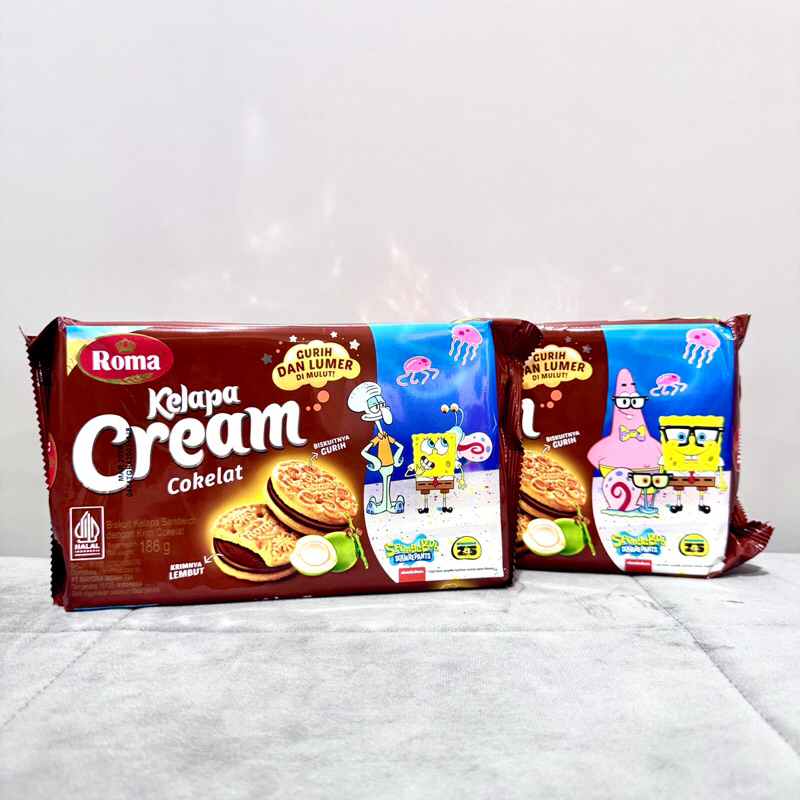 

Roma Biskuit Kelapa Cream Cokelat
