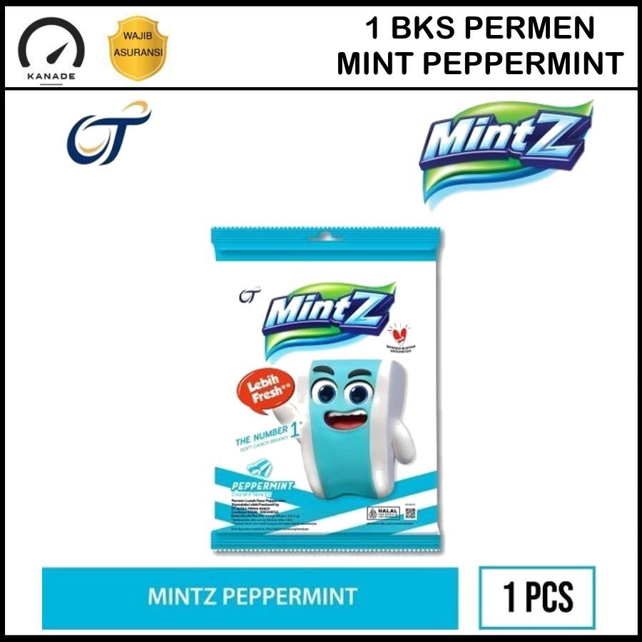 

1 Bungkus Mintz Peppermint 110 Gr Chewy Candy Pack Permen Mintz Permen Penyegar Mulut