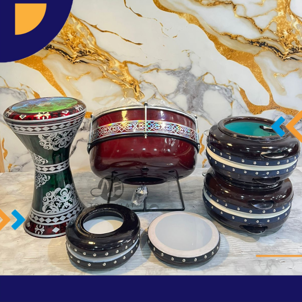 Alat Musik Rebana Habib Syeh Satu Set Lengkap