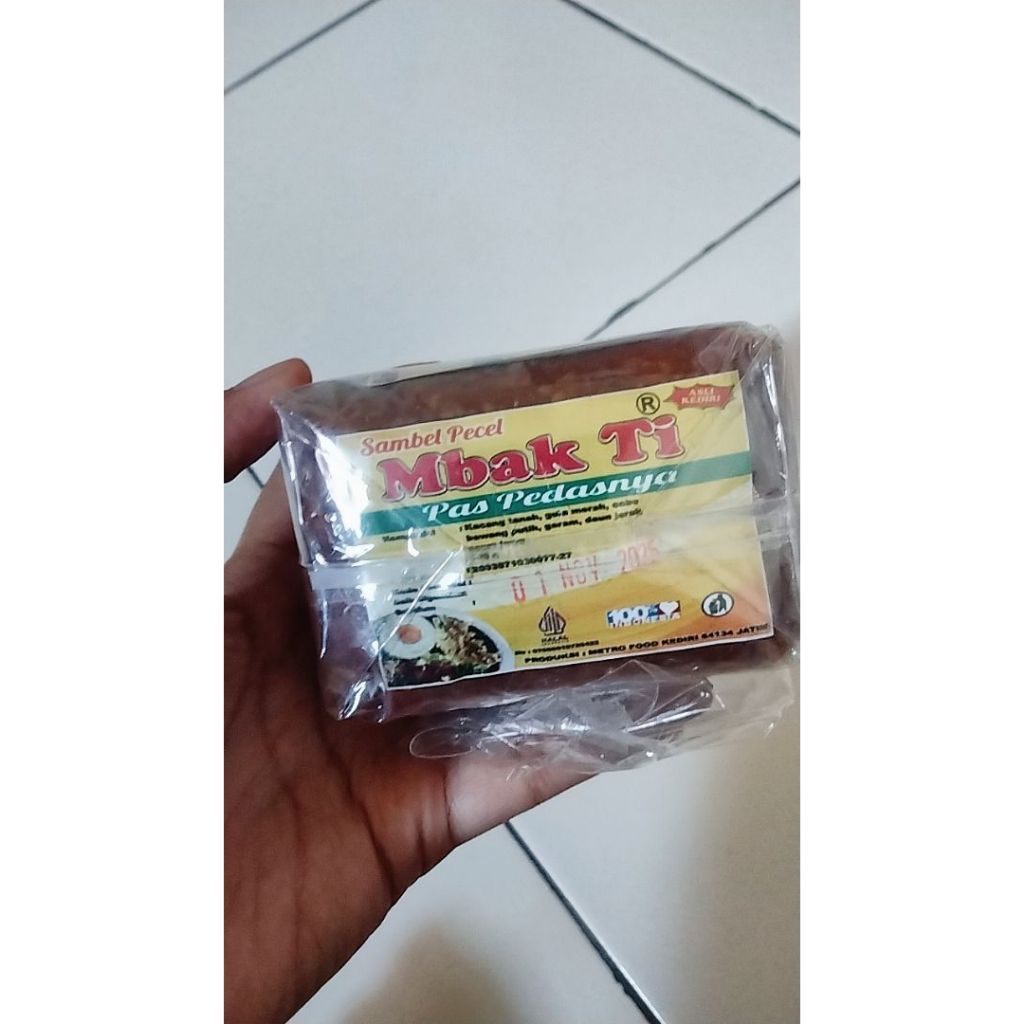

Sambel Pecel Kediri Cap Mbak Ti 700Gr