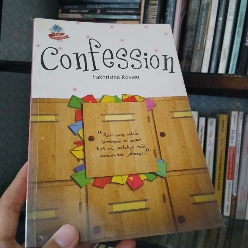 (PRELOVED) BUKU ORI CONFESSION KARYA FAKHRISINA ROVIEQ | BUKU PRELOVED ORI MURAH | NOVEL ORI MURAH P