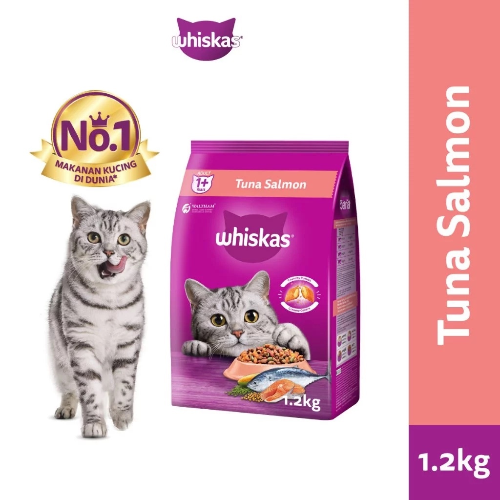 WHISKAS Makanan Kering Kucing Dewasa