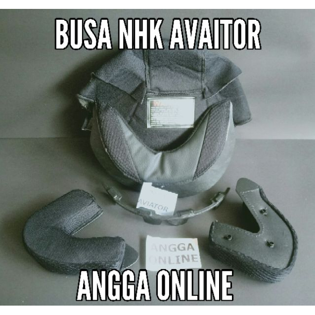 BUSA HELM NHK AVIATOR,  SET  Busa Helm NHK Aviator