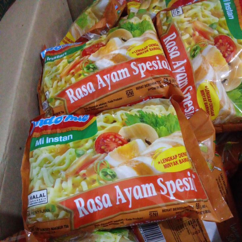 

Indomie Rasa ayam spesial satu karton