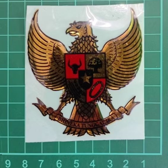 

stiker logo emblem timbul burung garuda indonesia