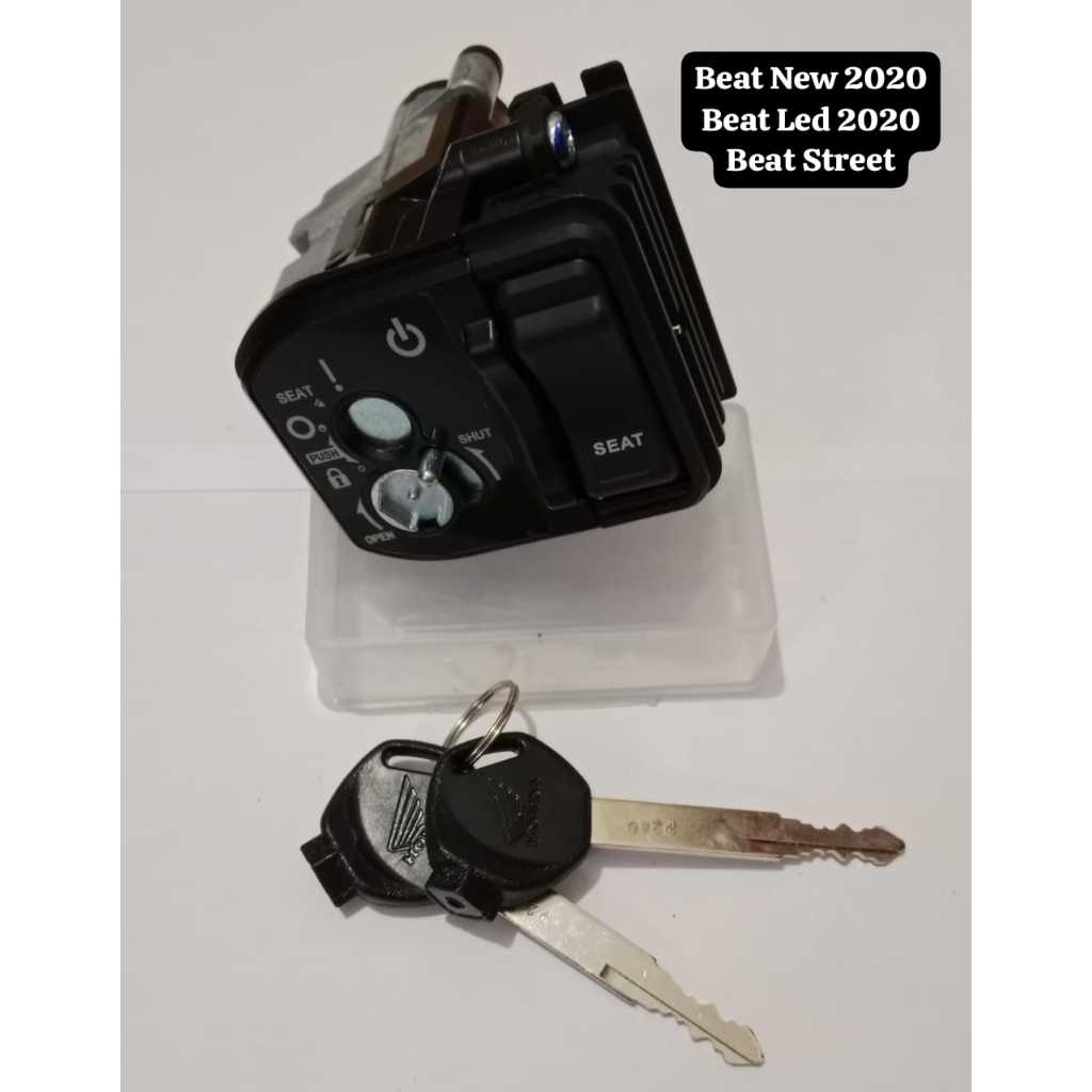Kunci Kontak Assy Beat New 2020/Beat Led 2020/Beat Street 1set original honda