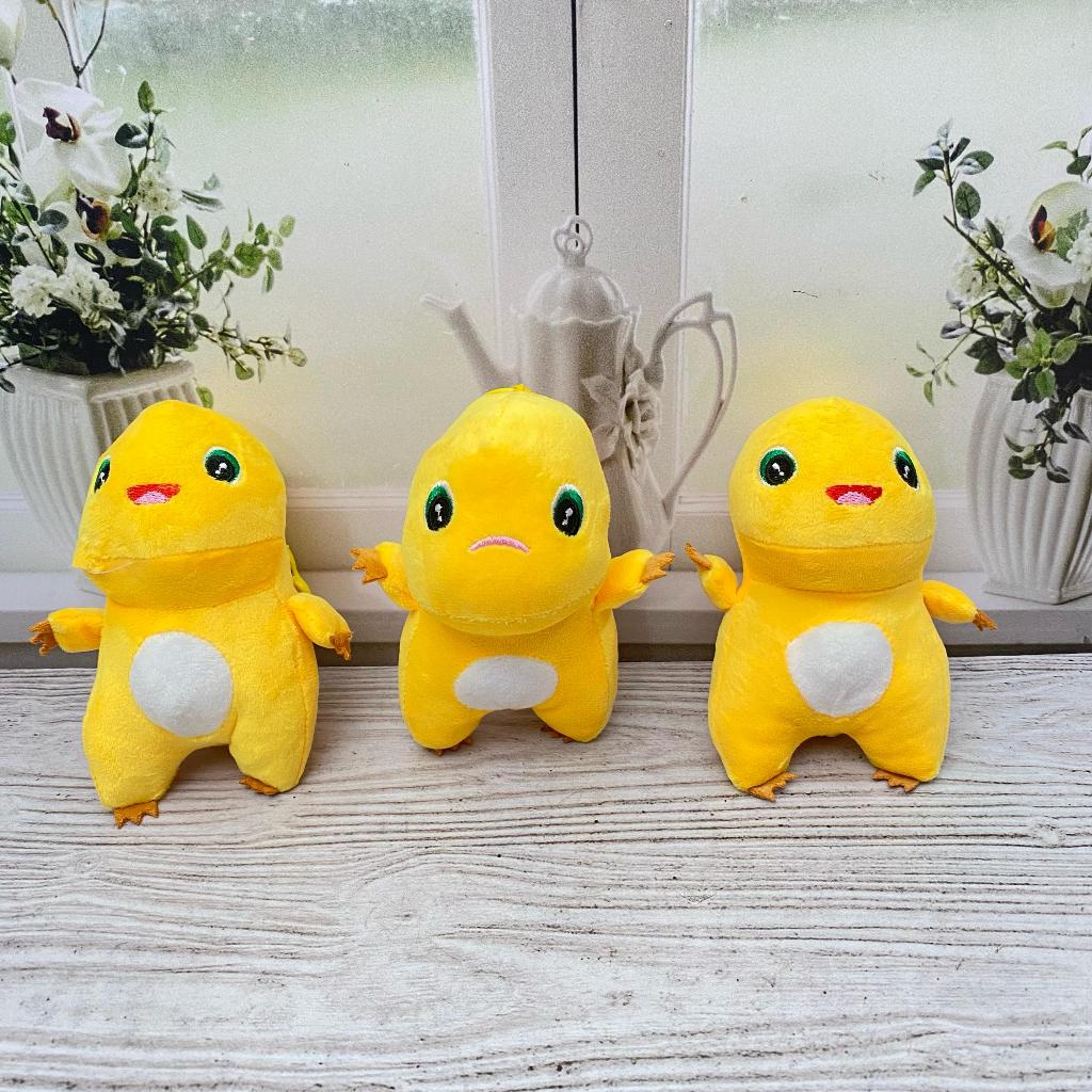 Gantungan Kunci Boneka Dino Nailong Lucu Ganci Boneka Dino Lonceng Bisa COD