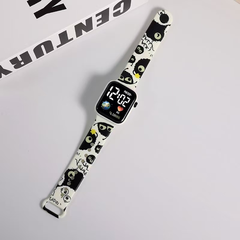 Favorit Ibu & Anak Jam Digital Karakter – Nyala LED & Anti Air