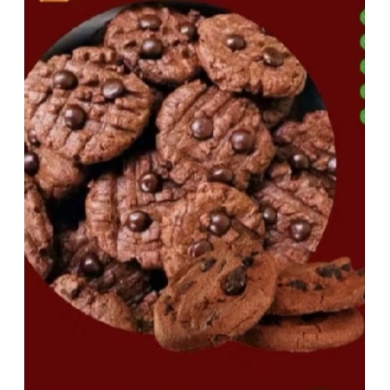

(250gr) Choco Chips Cookies kiloan