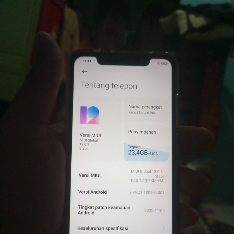 REDMI NOTE 6 PRO 4/64