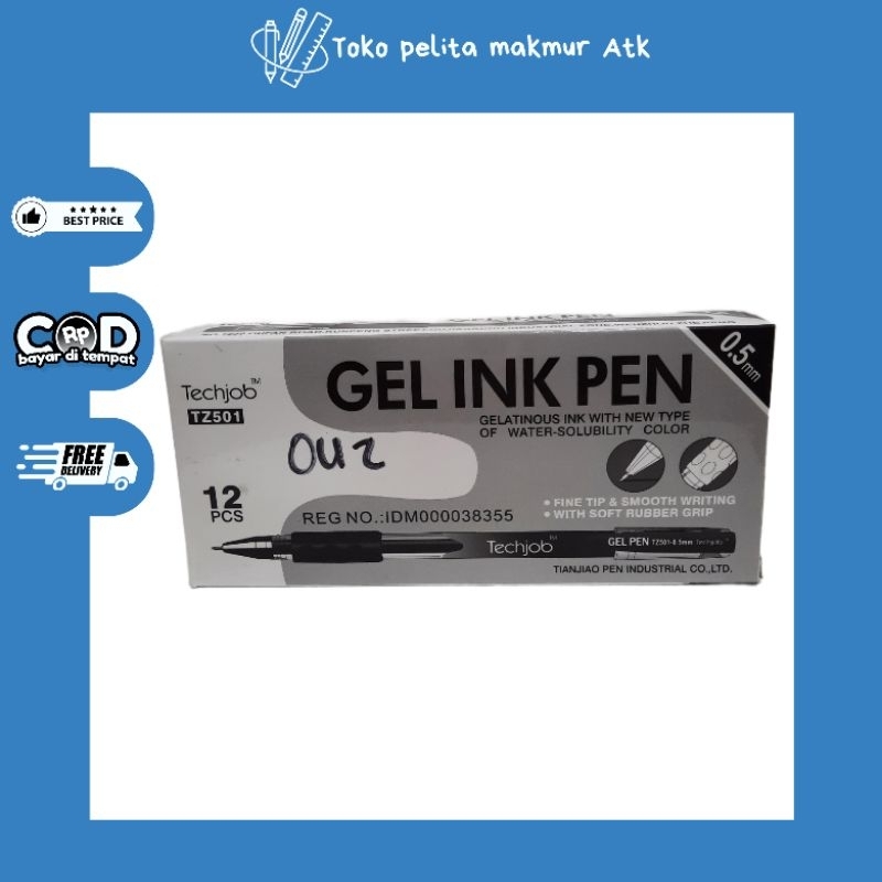

BOLPOIN TECHJOB TZ501 GEL INK 0.5MM