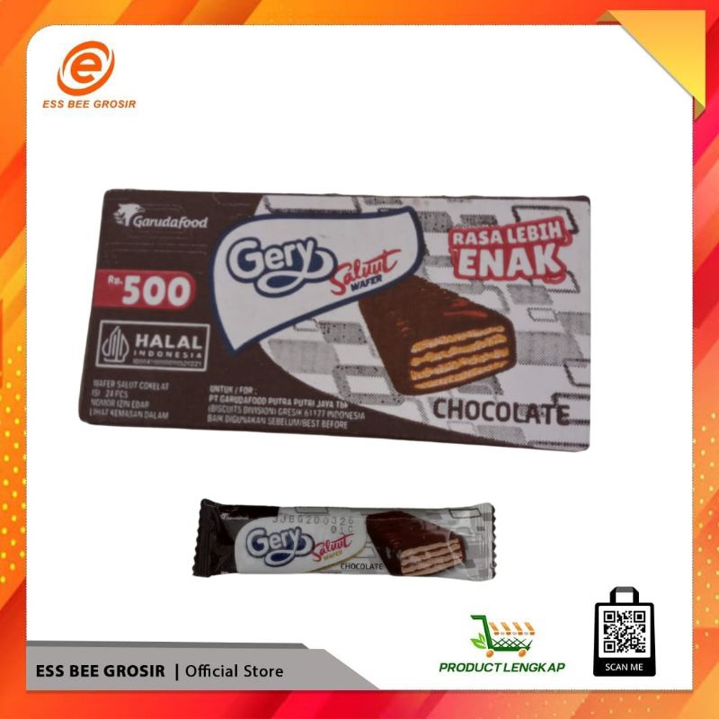 

GERY SALUUT WAFER CHOCOLATE PACK ISI 24PCS