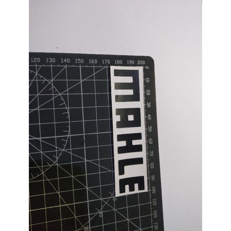 

stiker cutting mahle