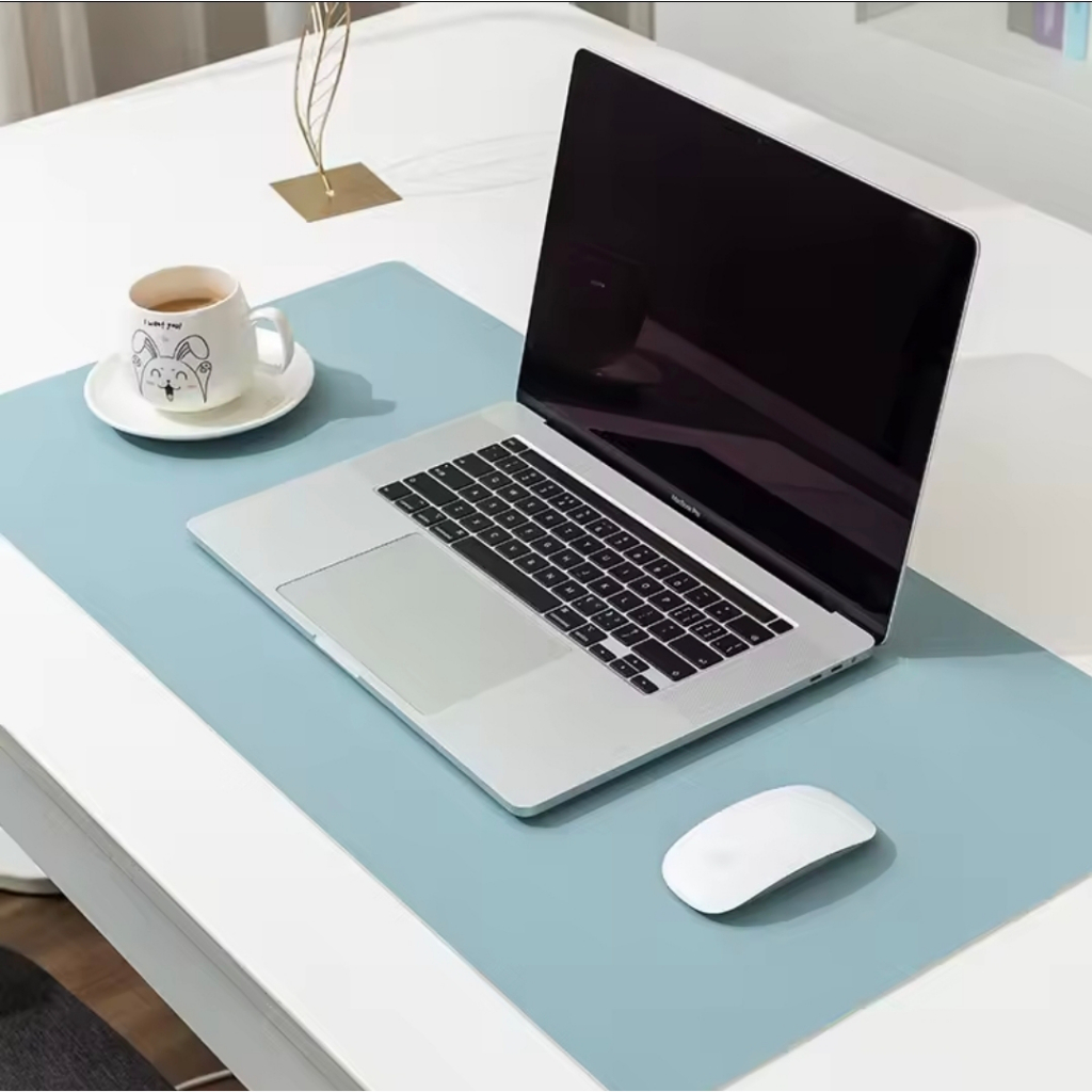 Grafir Nama Mousepad kulit double layer besar 40x80 mousepad 2 sisi