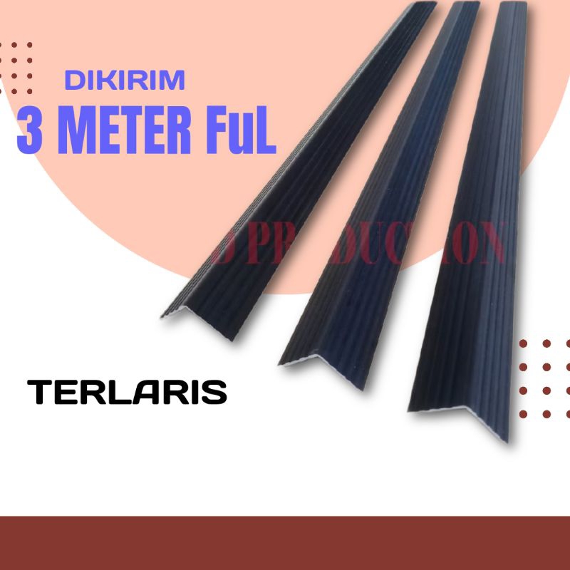 LIST ALUMINIUM L 3 Meter HITAM ALUMUNIUM flightcase